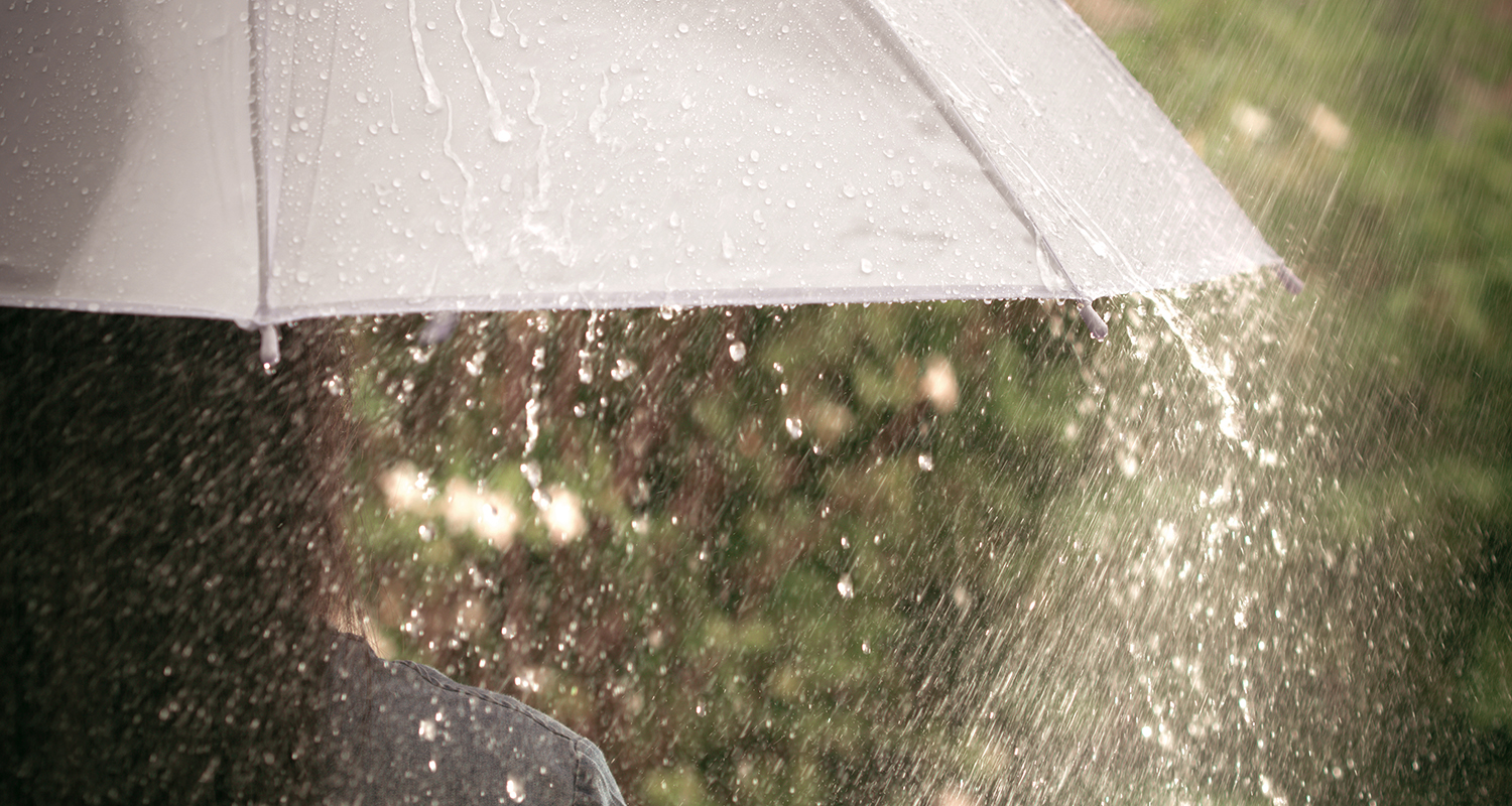 Kraftig regn